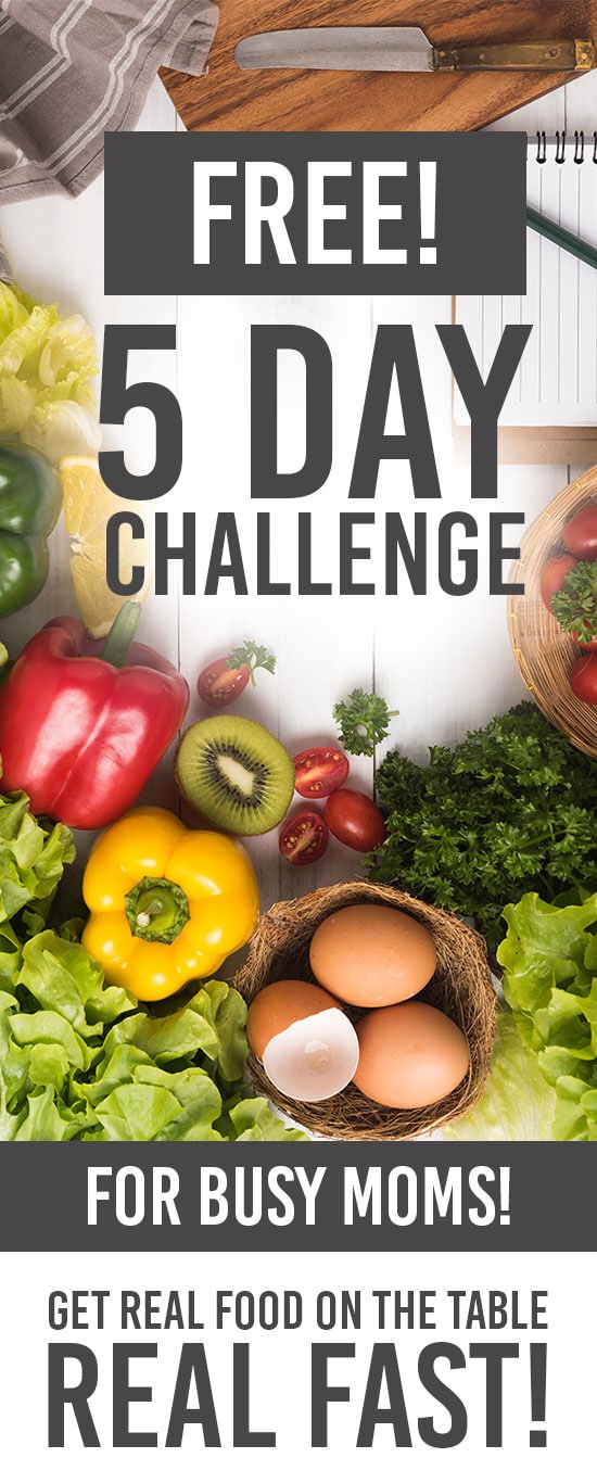 Free Healthy Eating Challenge for Busy Moms