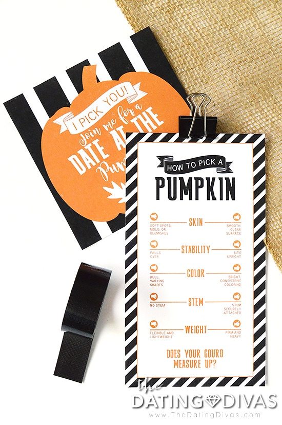 Pumpkin Patch Date Infographic