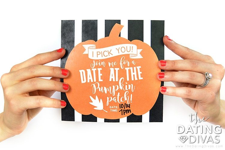 Pumpkin Patch Date Invite