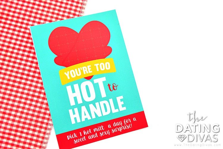 If your spouse is Too Hot to Handle, this is for you!