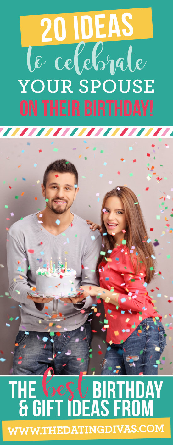 The perfect birthday gift for your wife or husband is on this list! So many creative birthday ideas to celebrate your spouse with! #bestbirthdaygifts #husbandbirthday #wifebirthday