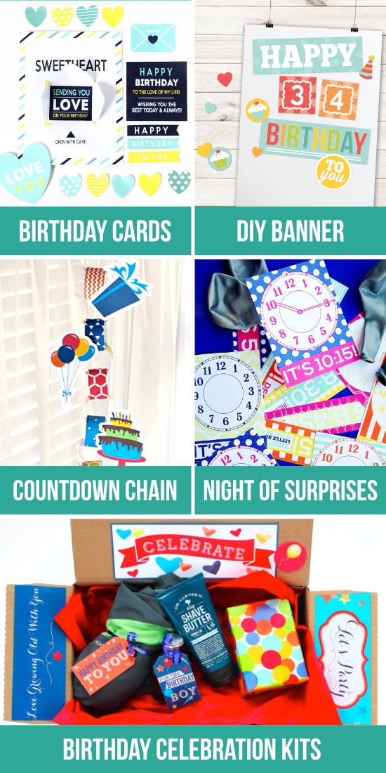 creative birthday ideas for husband