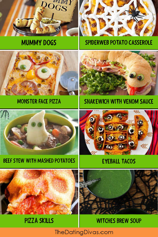 Halloween Food Ideas for Dinner