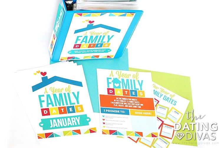 Family Date Night Binder Printable