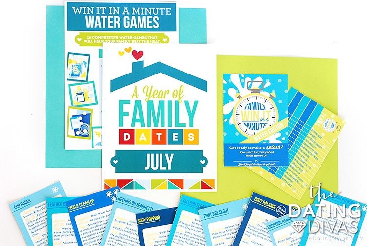 Family Date Night Water Family Activity