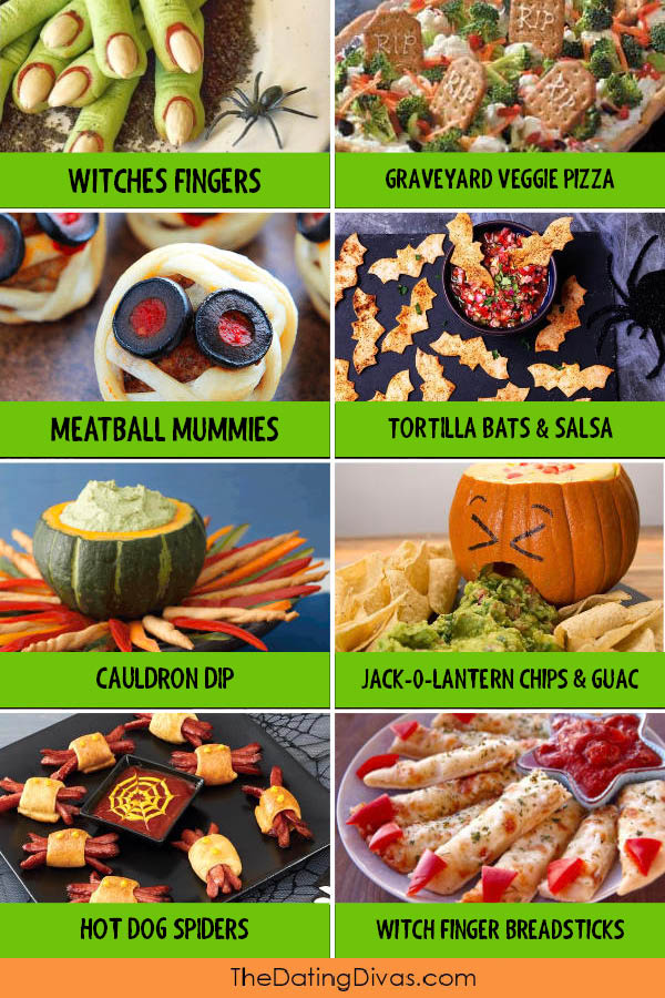 Halloween Party Food and Appetizers