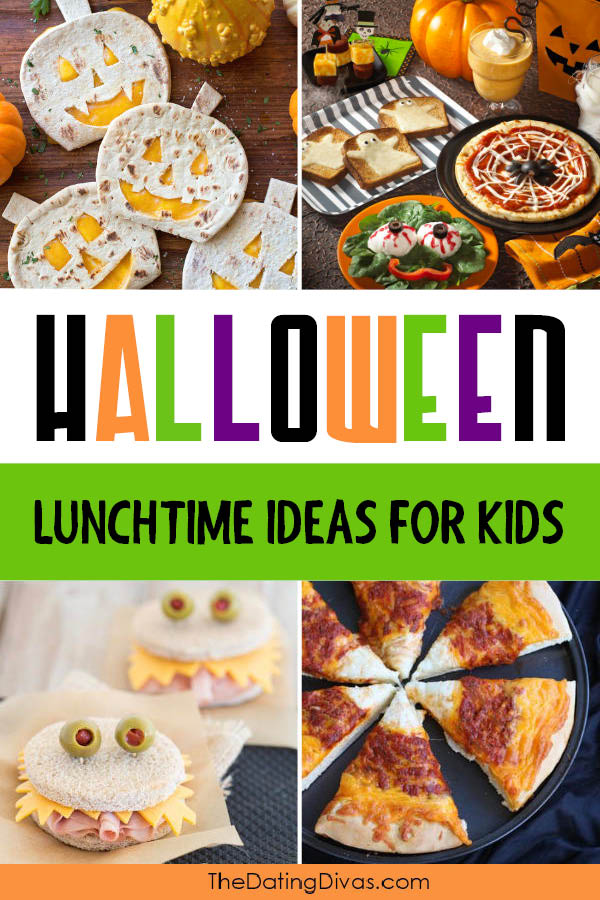 Halloween Food for Kids Lunch