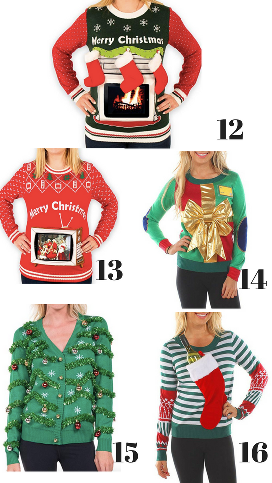 Women's Ugly Christmas Sweaters 