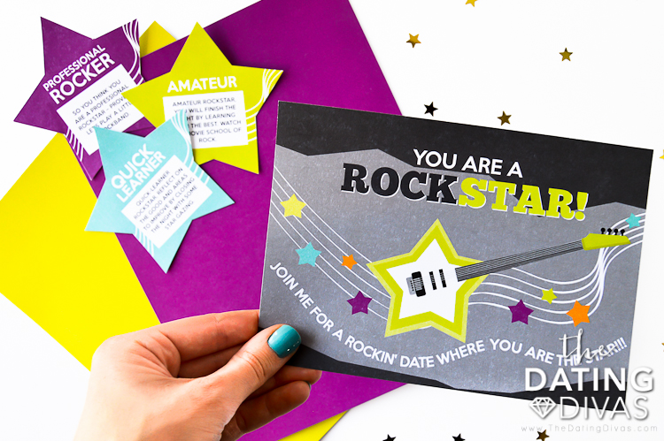 Rockstar Date Invite