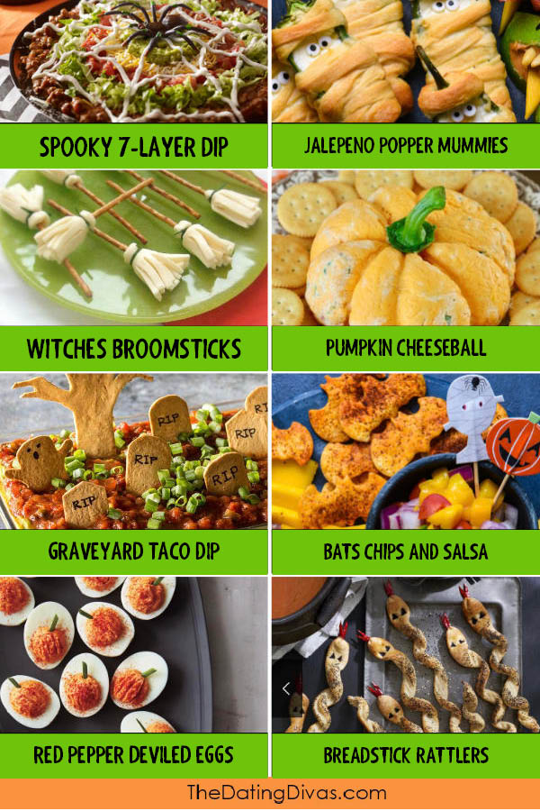 Easy Halloween Themed Snack Food