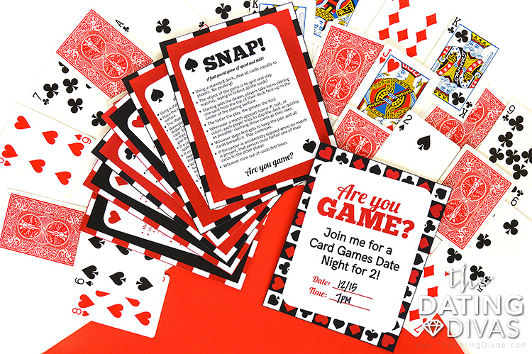 Card Games Date Night Printable Pack