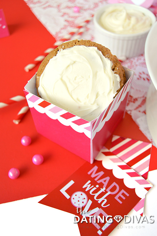 Valentine's Day Cookie Party Containers