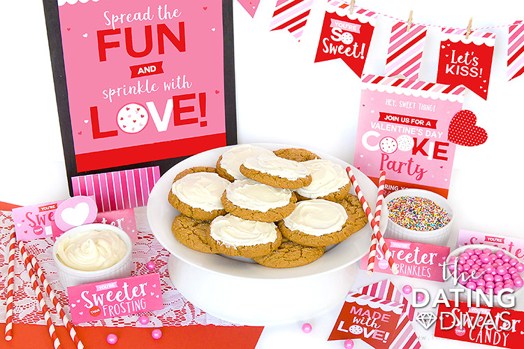 Valentine's Day Cookie Party Printable Pack