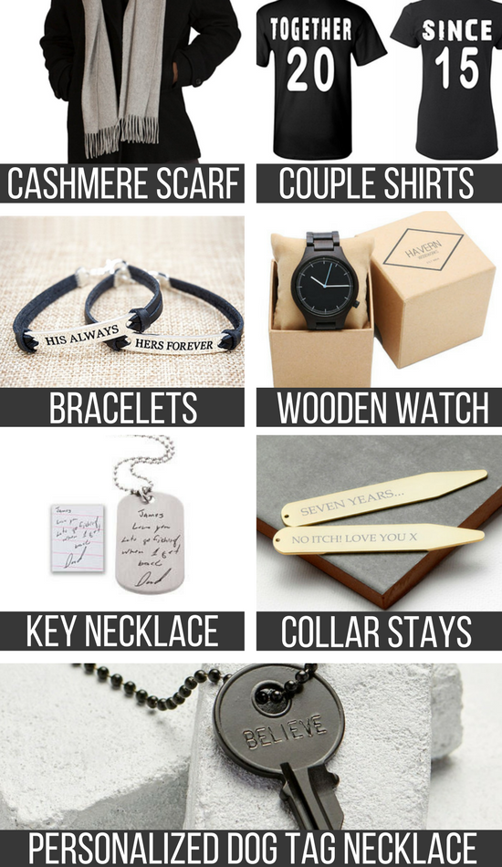 100 Romantic Gifts for Him - From The