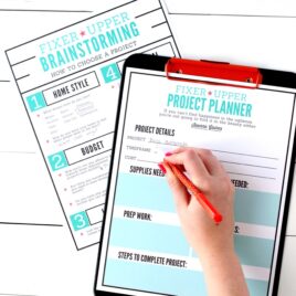 Fixer Upper DIY Project Planner