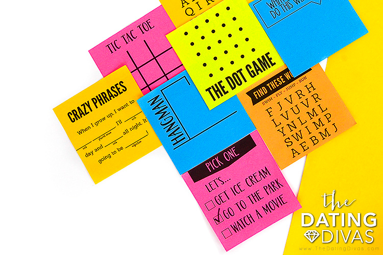 Print Out Game Ideas for Kids