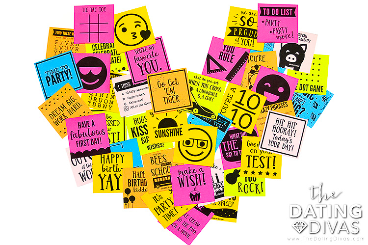 Kids  Printable Sticky Notes   From The Dating Divas - 91