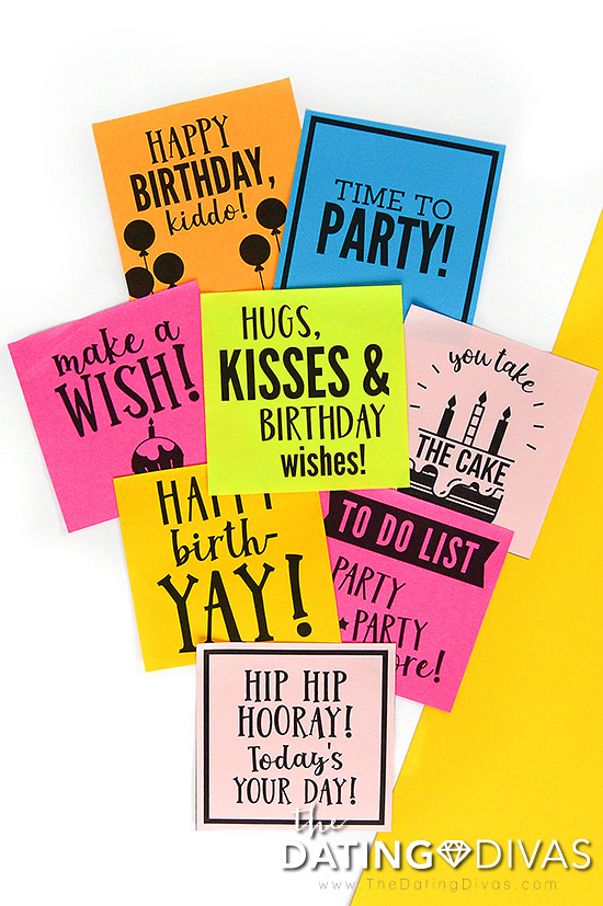 Kids  Printable Sticky Notes   From The Dating Divas - 57