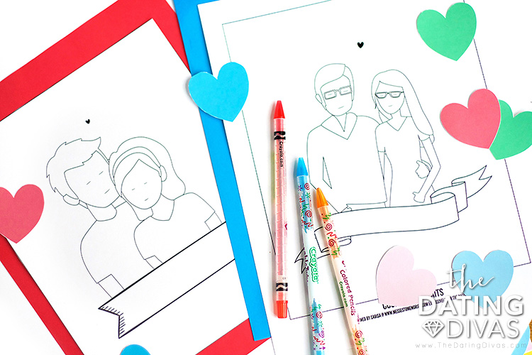 Make Your Own Custom Couple Illustration