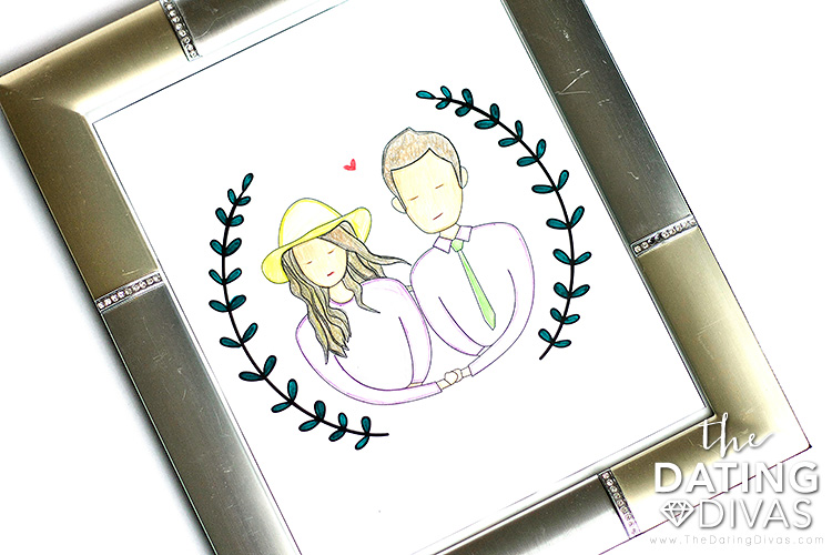 Custom Couple Illustrations Home Decor