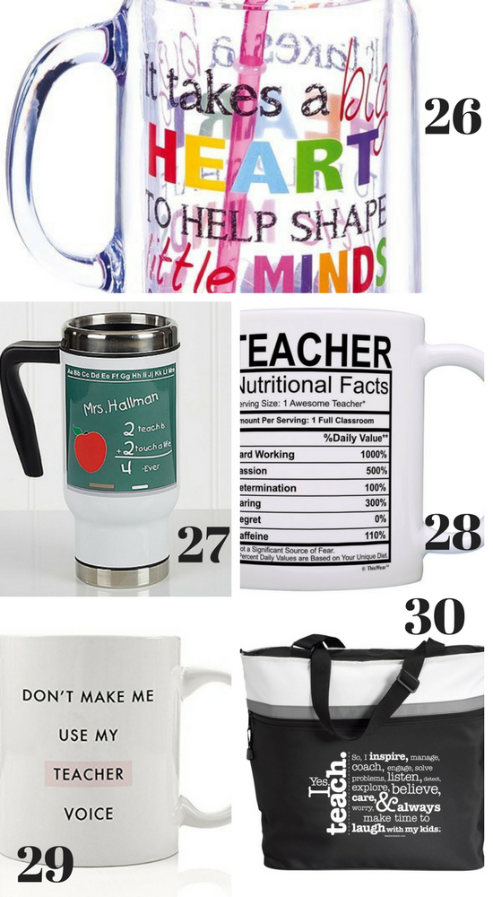 Mug Gift Ideas for Teachers