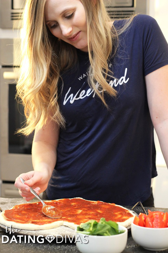 Homemade Pizza Date Night