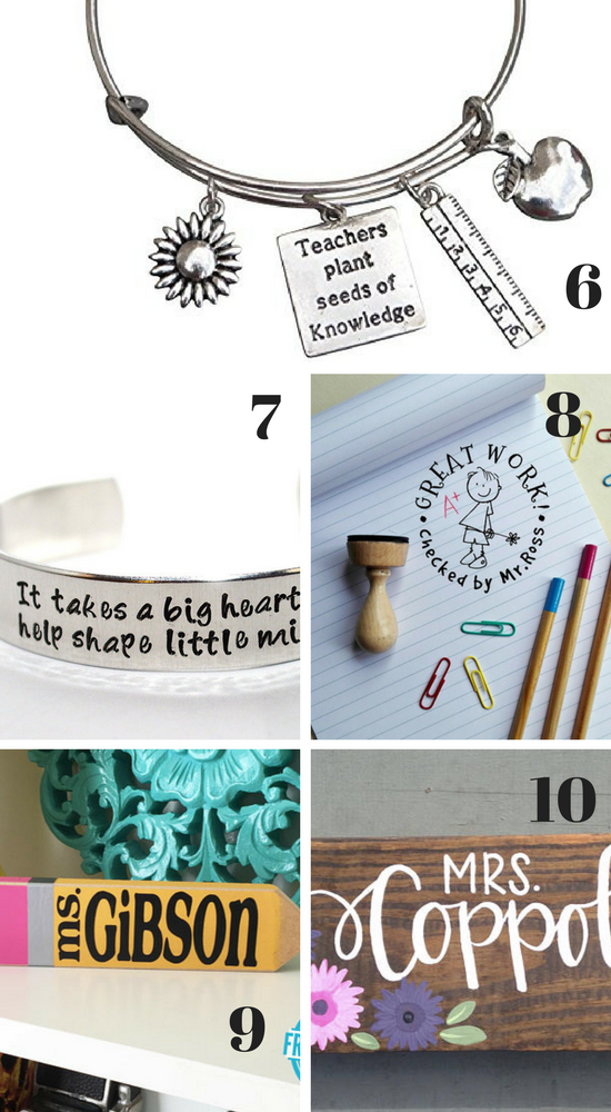 Ideas for Teacher Gifts