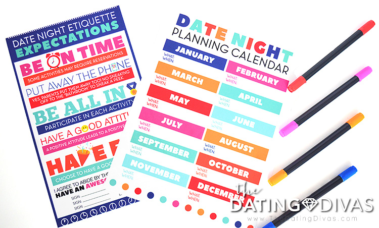 Plan how to improve parenting your teen with this date night planner.