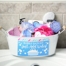 Bubble Bath Kit Gift for Mom