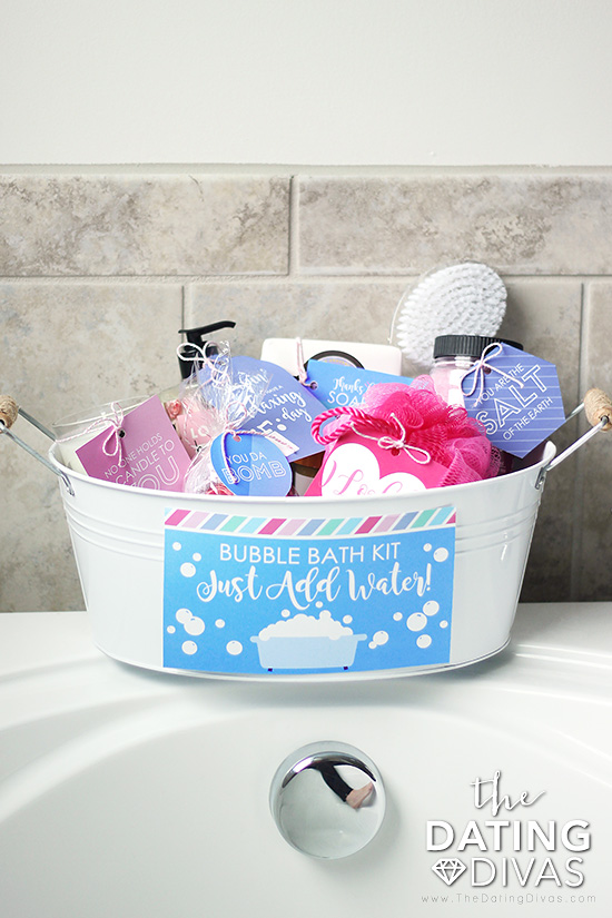 Bubble Bath Kit Mother's Day gift