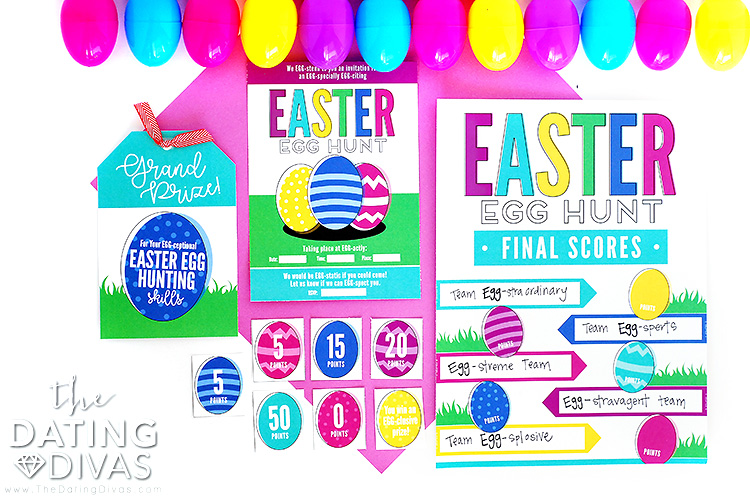 Easter Egg Hunt Game Printables