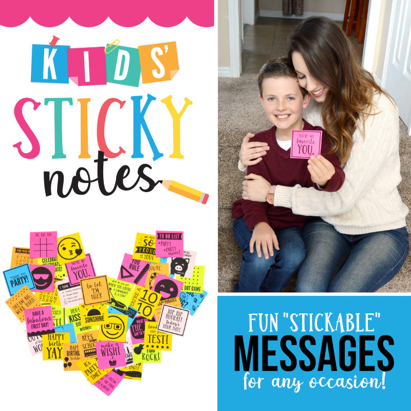 Kids Sticky Notes