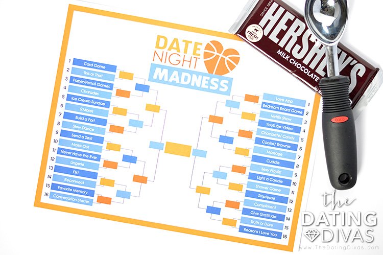 March Madness Date Night List of Choices and Ideas