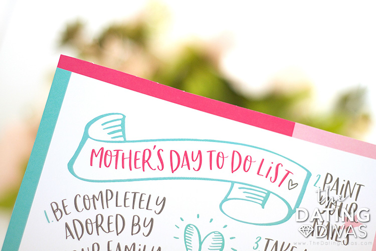 Mother's Day To-Do List Gift Idea