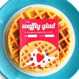 Easy Waffle Love Invite