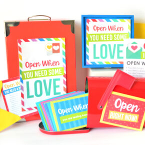 Open this Open When Letters Kit when you need some love!