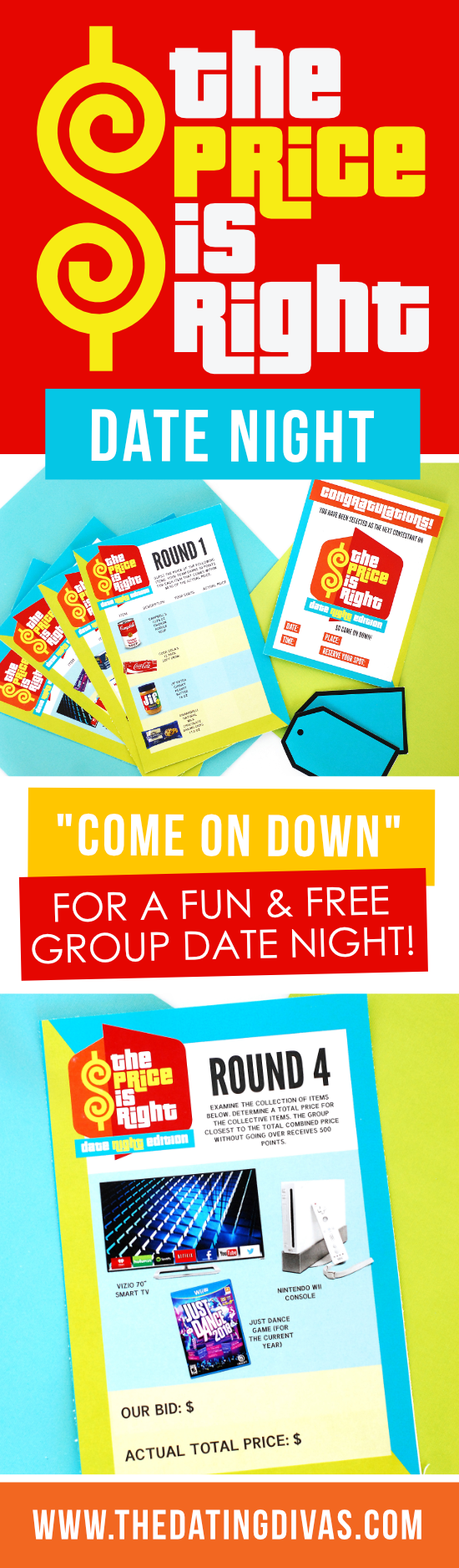 The Price is Right Game For Free #PriceIsRight #FreeDateNight #DateNightIdeas