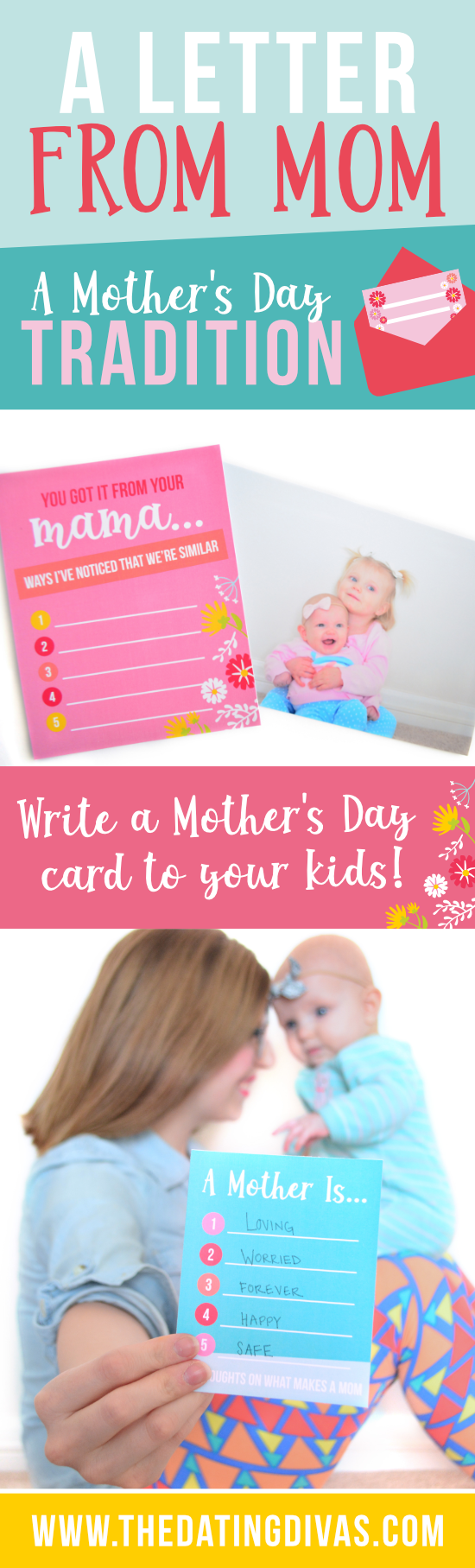 I've always wondered how to save those sweet Mother's Day feelings for my kiddos - this totally solves the problem! #MothersDay #MothersDayMessage #LetterToMyKids