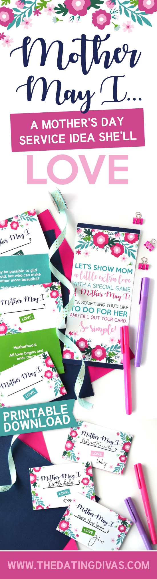 Such a great idea for what to do for Mother's Day. Plus it's super EASY and free! #whattodoformothersday #diymothersdaygifts #momquotes