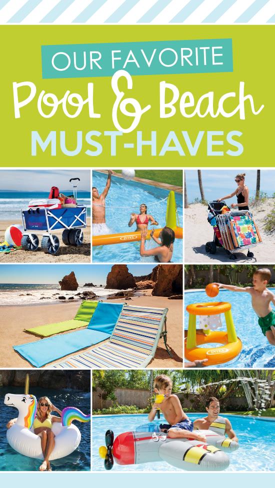 Um...this beach packing list is FULL of ideas for what to bring to the beach! AMAZING! Totally pinning this for summer! #beachessentials #swimminggames #whattotaketothebeach