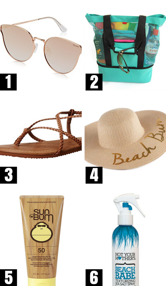 what to bring to the beach