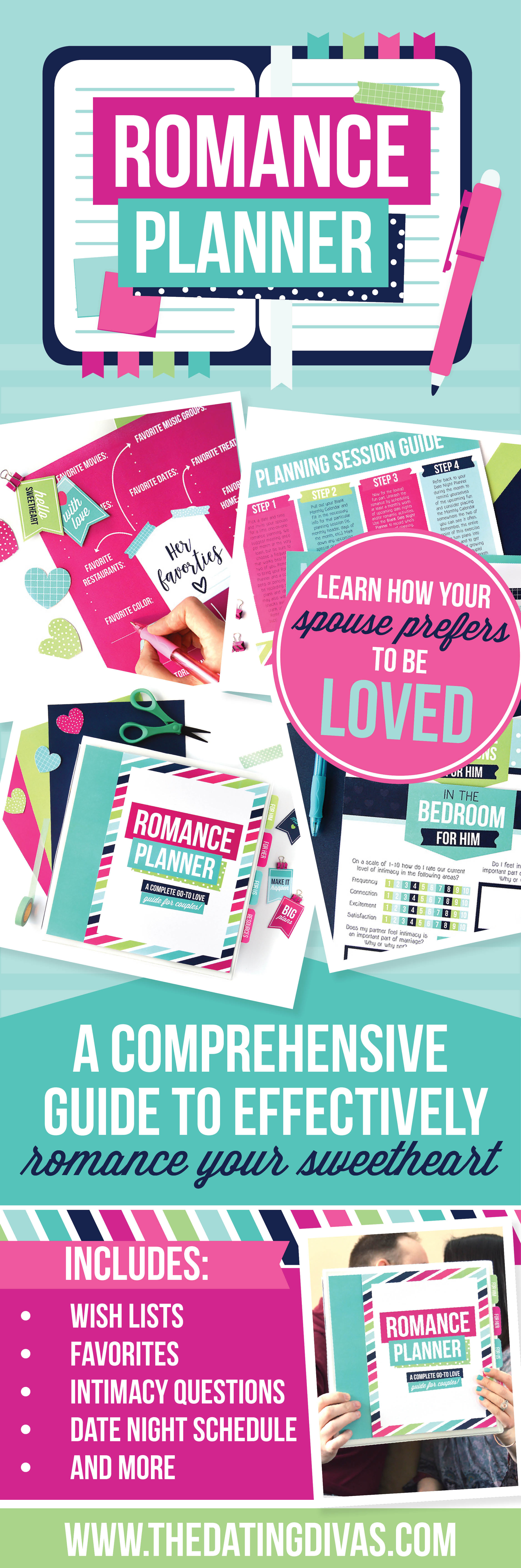 Romance Planner of Relationship Questions for Couples  The Dating Divas - 32