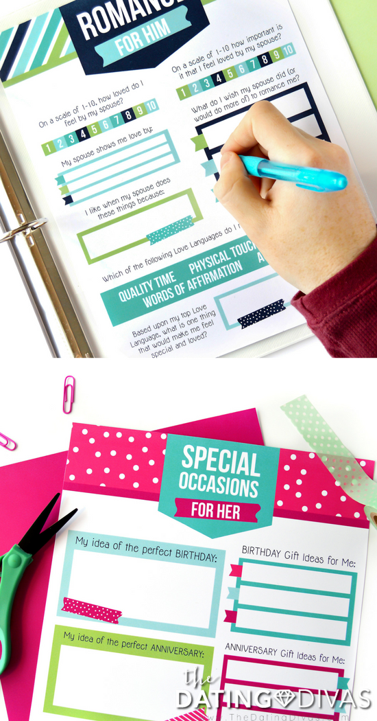 Romance Planner of Relationship Questions for Couples  The Dating Divas - 87