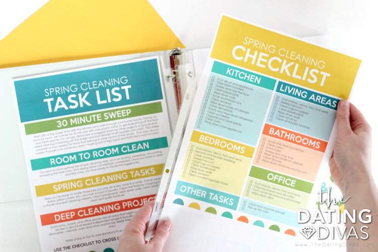 Spring Cleaning Checklist