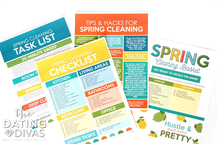 Spring Cleaning Checklists