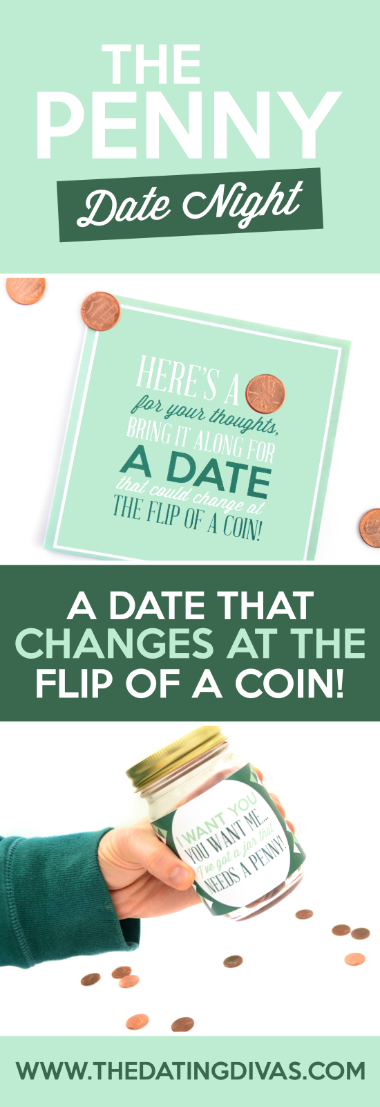 Go on the Penny Date! I love the easy penny date idea that's been going around! I can't wait to make the love jar that The Dating Divas added on. #PennyDate #SpontaneousDate #CuteDateIdea