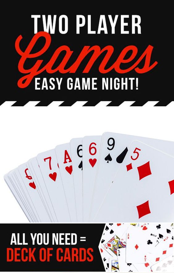 50 Fun & Easy 2 Player Card Games