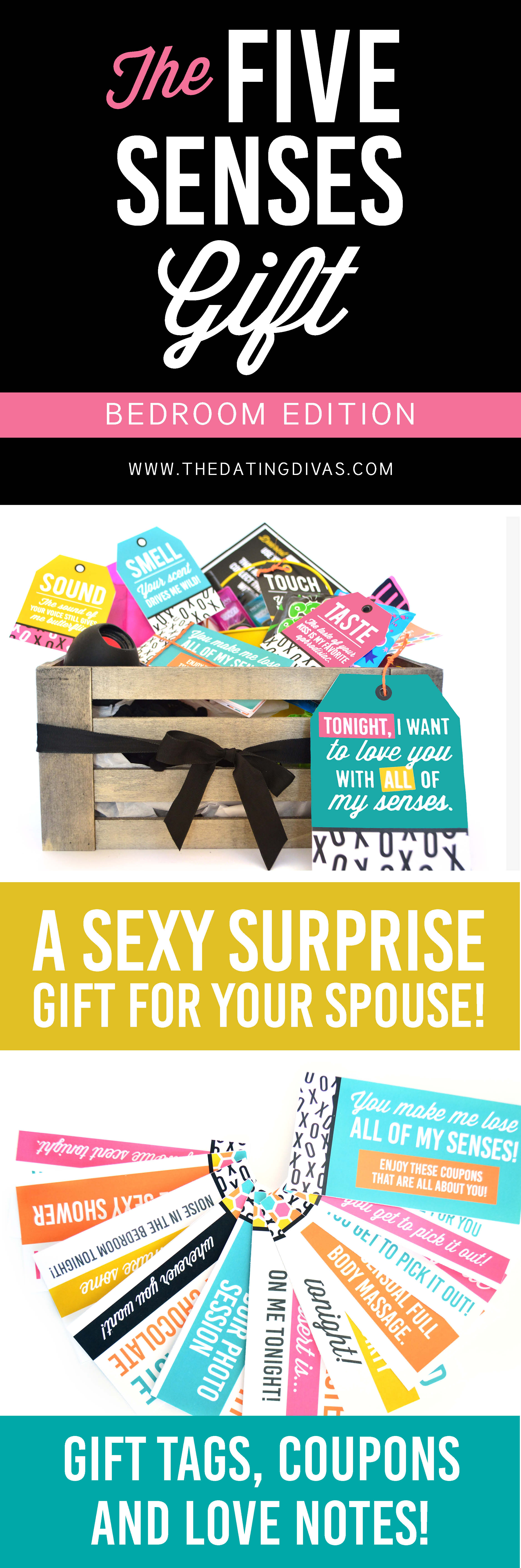 The 5 Senses Sexy Gift Idea Bedroom Edition