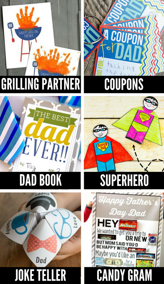 Father's Day Crafts for Kids Printable