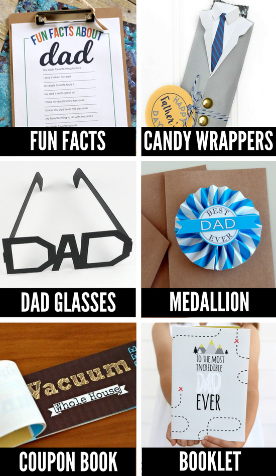 Father's Day Crafts for Kids Printables